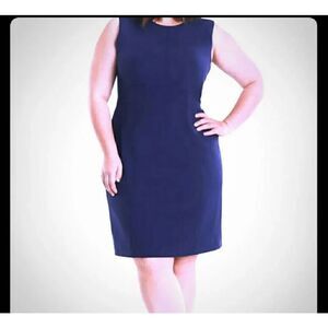 MM Lafleur Shirley blue dress  sz 8